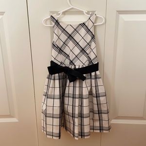 Ralph Lauren Plaid Fit-and-Flare Dress with Removable Sash